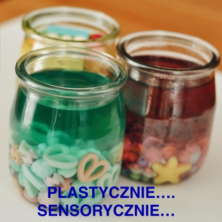 Słodka galaretka- zajęcia sensoryczne.
