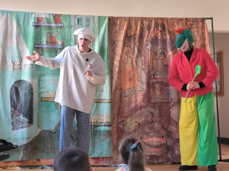 Spektakl ''Przygody Baltazara Gąbki''