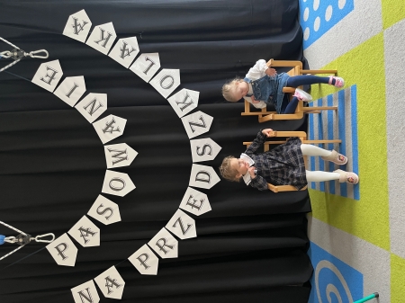 Pasowanie na Przedszkolaka Klaudii i Wiktorii 