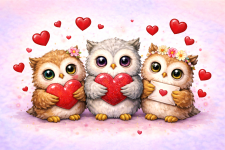 Walentynki pełne przyjaźni i życzliwości.