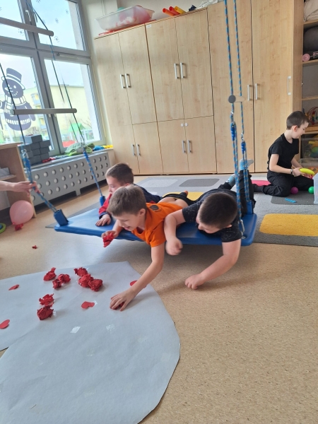 Zajęcia integracyjne z grupą Motylki