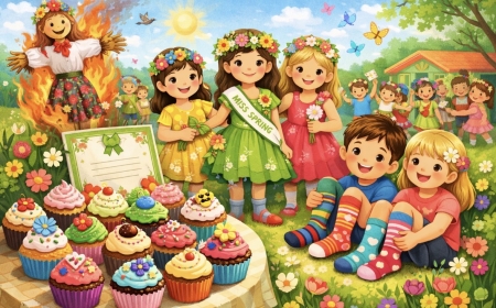 Babeczkowa wiosna i skarpetkowy dzień wyjątkowości.